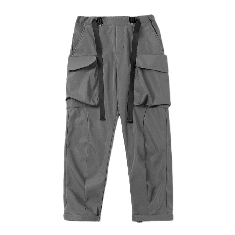 Extended Belt Strap Cargo Pants Newgew