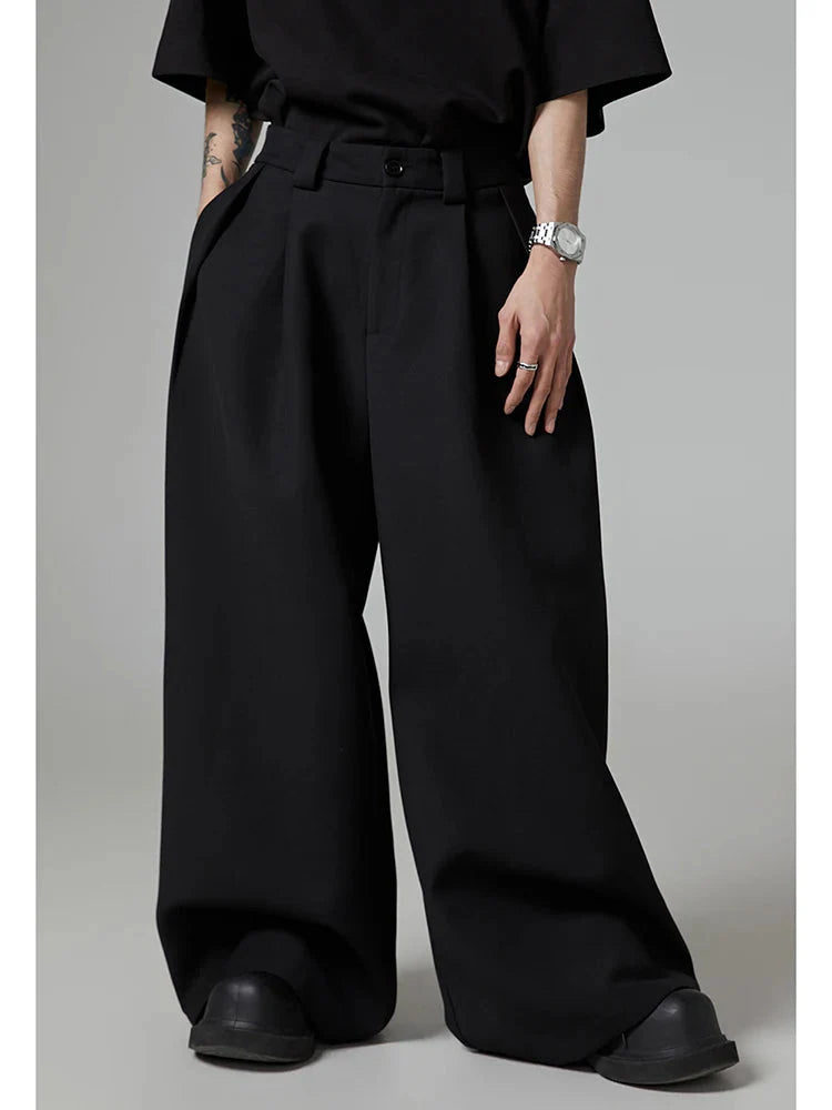 Extra Baggy Black Pants Newgew