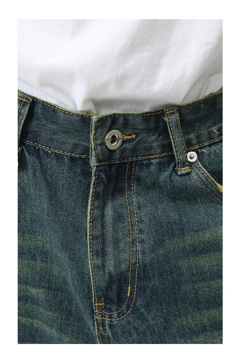 Extra Long Length Vintage Wash Jorts Newgew