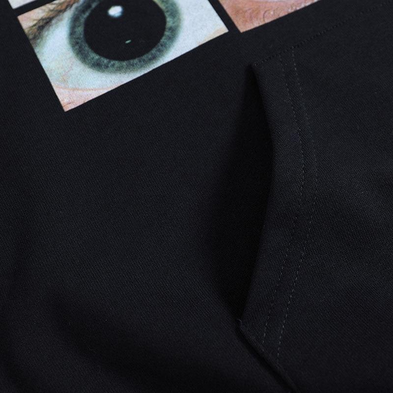 Eye Photo Graphic Hoodie Newgew