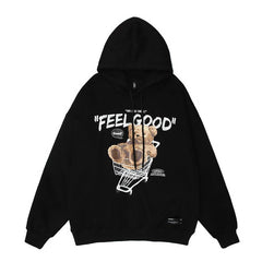 'Feel Good' Teddybear Hoodie Newgew