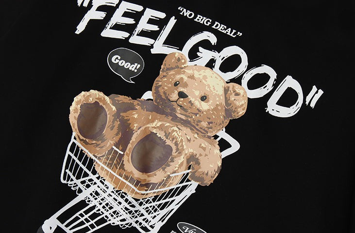 'Feel Good' Teddybear Hoodie Newgew