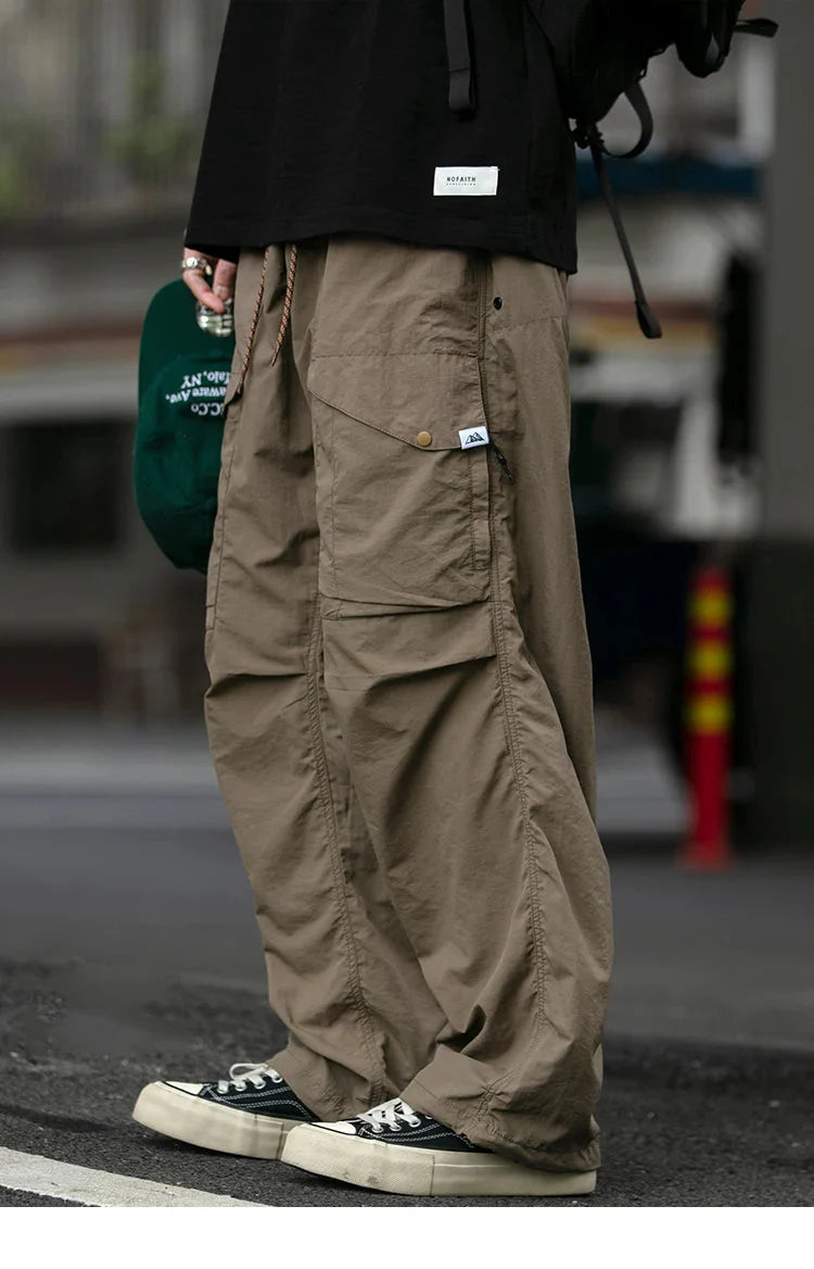 Functional Ripstop Wide Cargo Pants Newgew