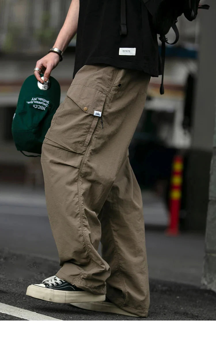 Functional Ripstop Wide Cargo Pants Newgew