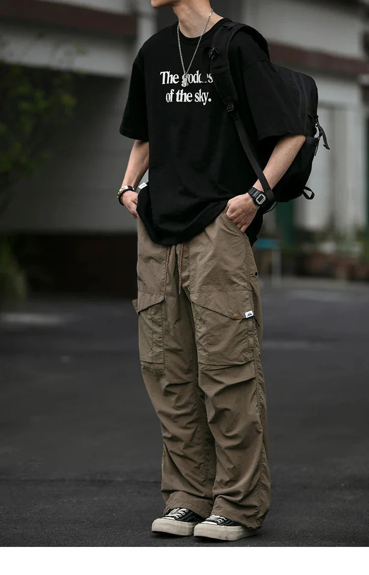 Functional Ripstop Wide Cargo Pants Newgew