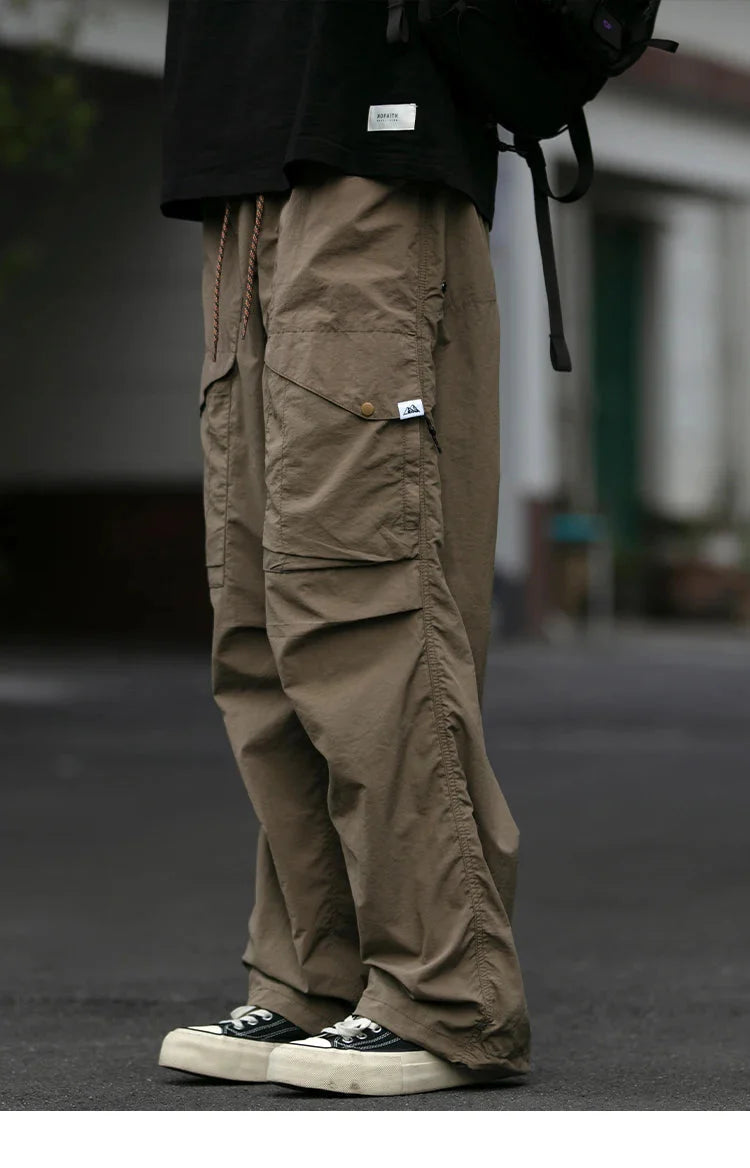 Functional Ripstop Wide Cargo Pants Newgew