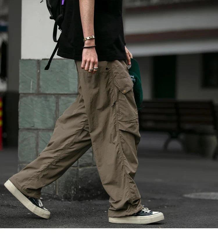 Functional Ripstop Wide Cargo Pants Newgew