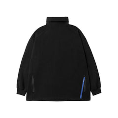 Futuristic Minimal High Neck Sweatshirt Newgew