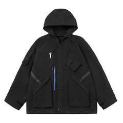 Futuristic Utility Cargo Jacket Newgew