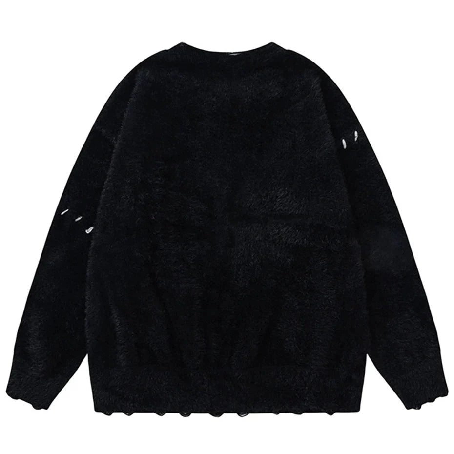 Grim Reaper Fluffy Sweater Newgew