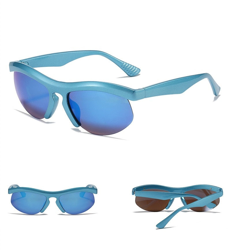 Half Frame Sunglasses Newgew