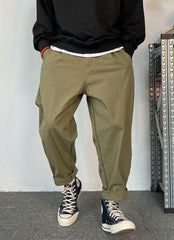 Herringbone Twill Tapered Pants Newgew