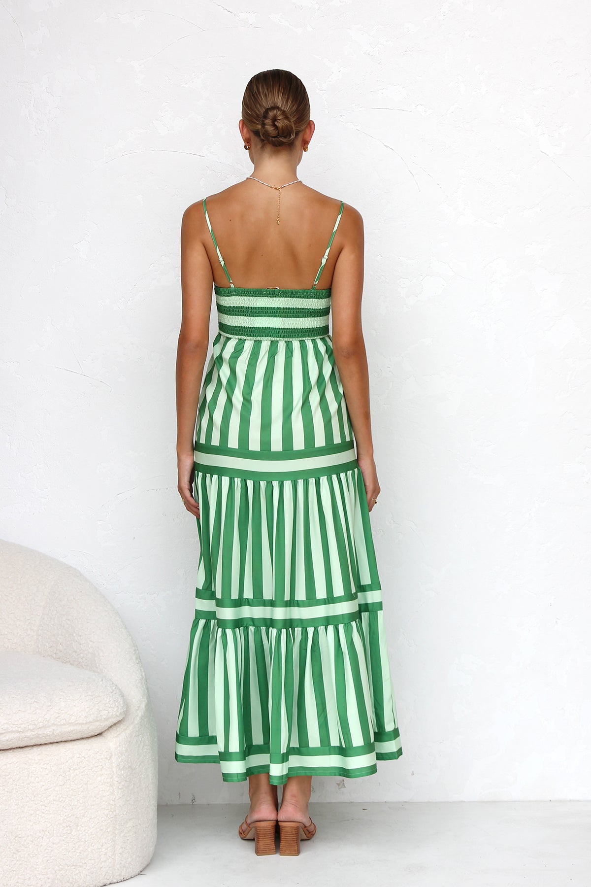 Laina Dress GREEN Newgew Dresses