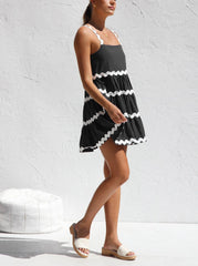 Inari Mini Dress NAVY Newgew Dresses