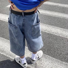 Long Length Denim Jorts Newgew