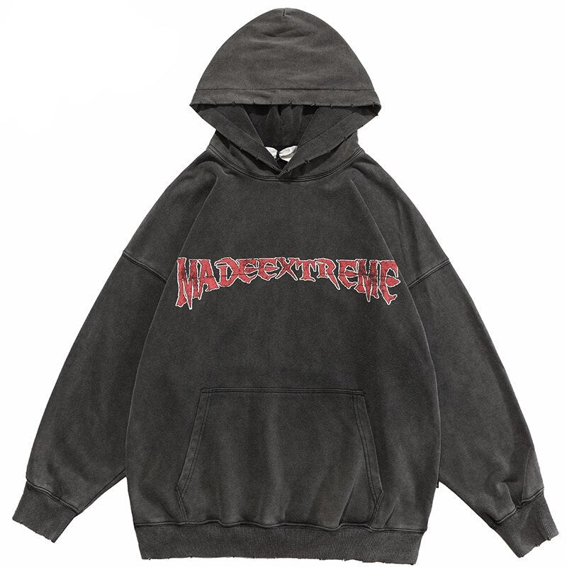 MADE EXTREME 'Redemption' Washed Hoodie Newgew