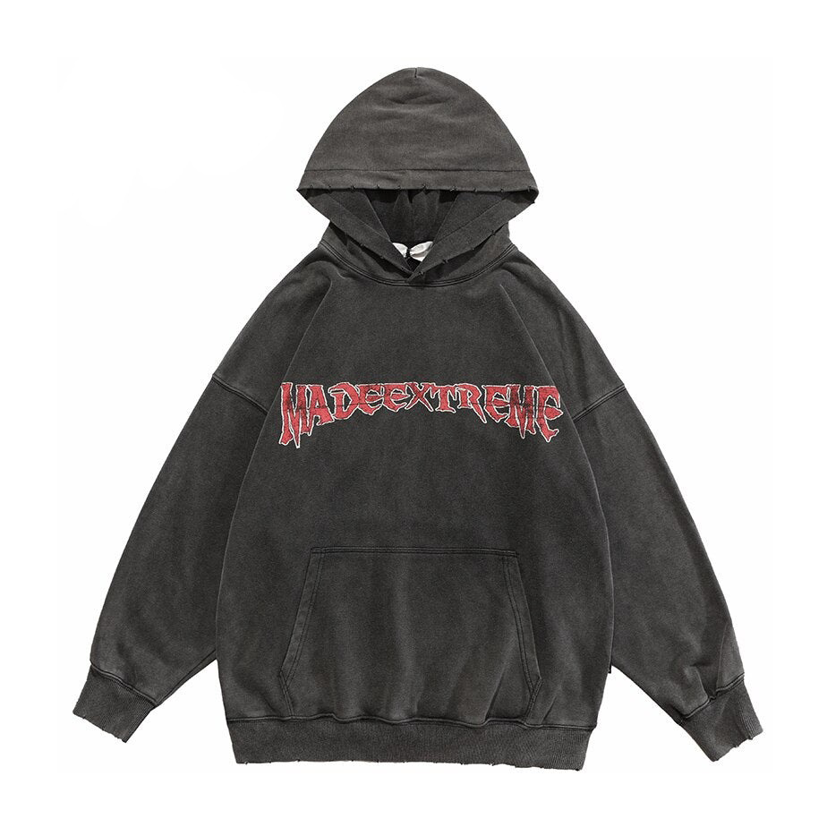 MADE EXTREME 'Redemption' Washed Hoodie Newgew