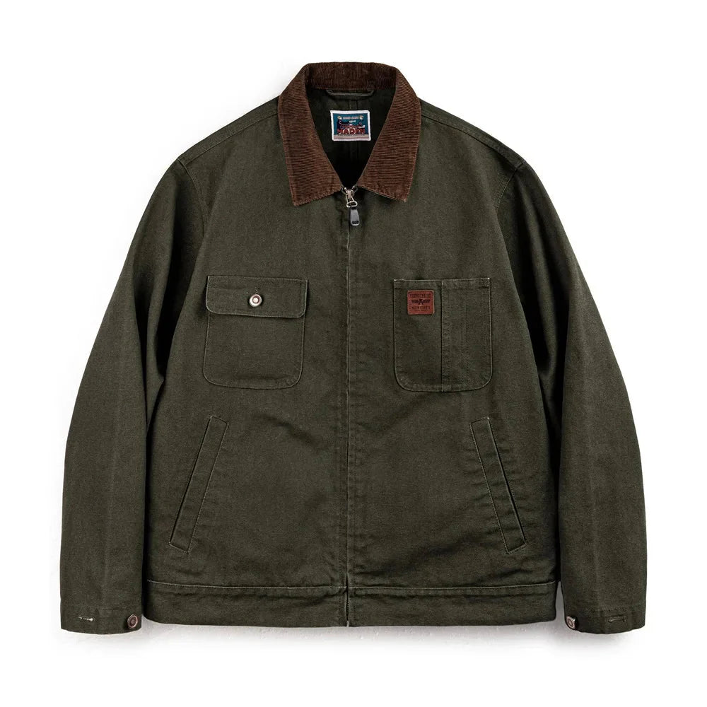 MADEN Heavyweight Canvas Workwear Jacket Newgew