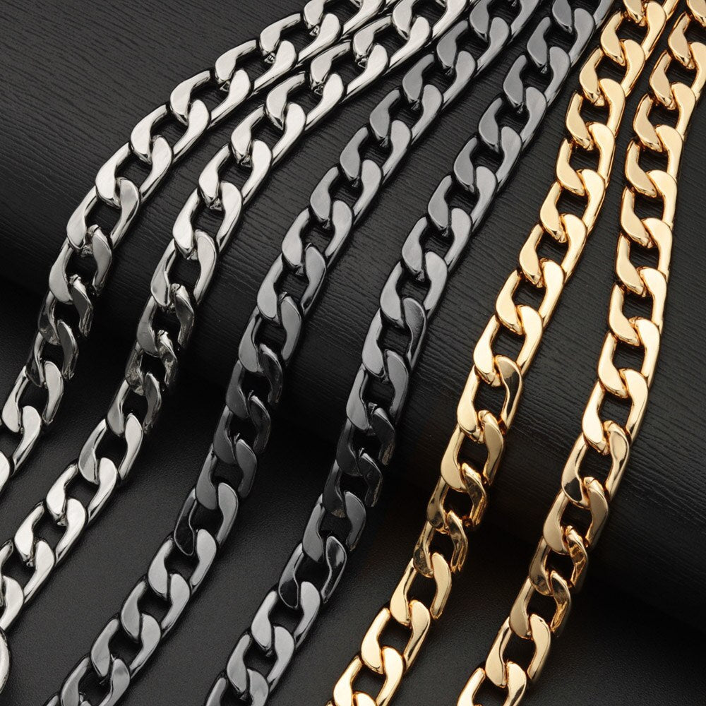 Metal Wallet Belt Chain - Gold Newgew