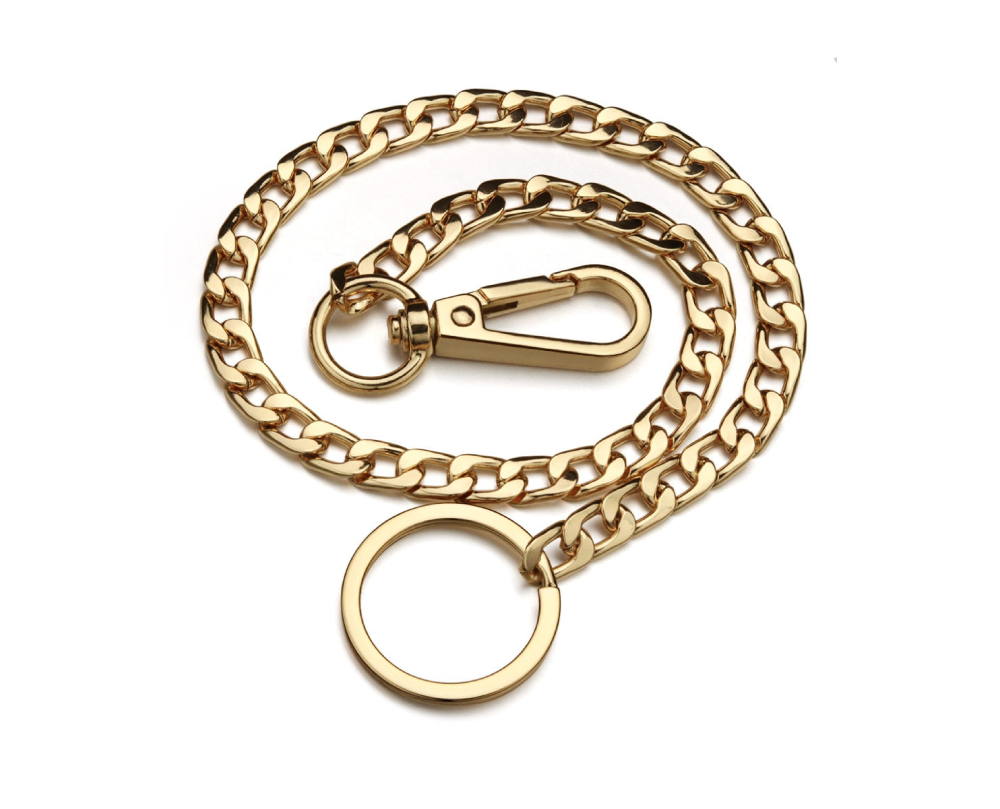 Metal Wallet Belt Chain - Gold Newgew