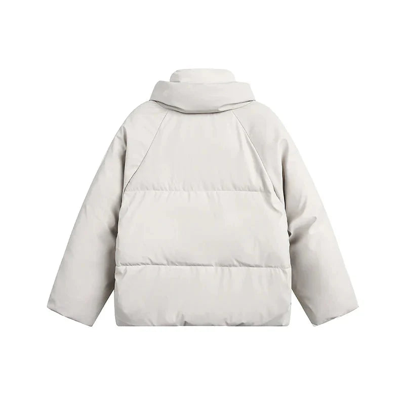 Mock Double Layer Puffer Jacket Newgew