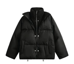 Mock Double Layer Puffer Jacket Newgew