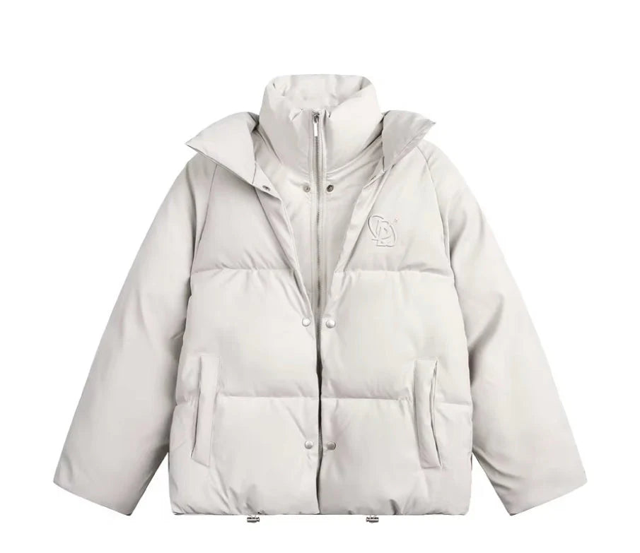 Mock Double Layer Puffer Jacket Newgew