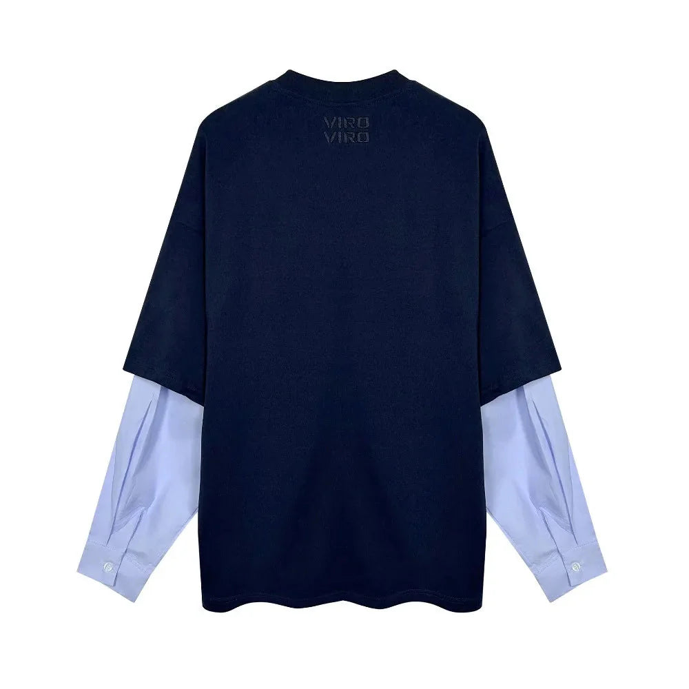 Mock-Layer T-Shirt/Shirt Newgew