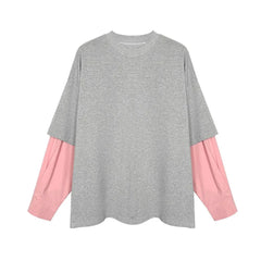 Mock-Layer T-Shirt/Shirt Newgew