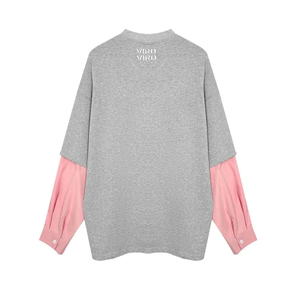 Mock-Layer T-Shirt/Shirt Newgew