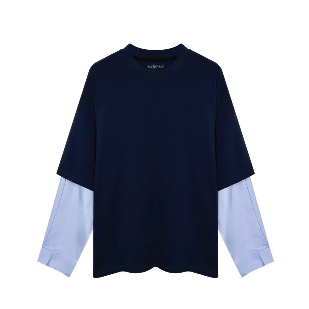 Mock-Layer T-Shirt/Shirt Newgew