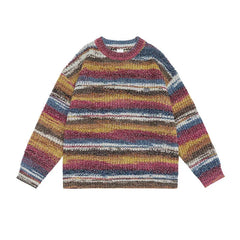 Multicolour Stripe 'Neoism' Sweater Newgew