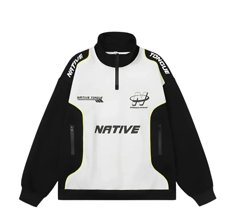 'Native' 1/4 Zip Sweatshirt Newgew