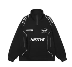 'Native' 1/4 Zip Sweatshirt Newgew