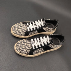 Men Fashion Patchwork Stylish Flat Casual Shoes Newgew Shoes
