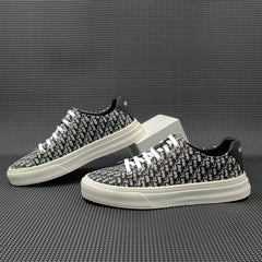 Men Breathable Canvas Fashion Flat Casual Shoes Newgew Shoes