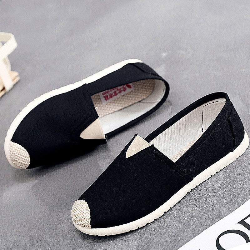 Stylish Women's Cloth Spring Comfortable Soft Canvas Shoes Newgew