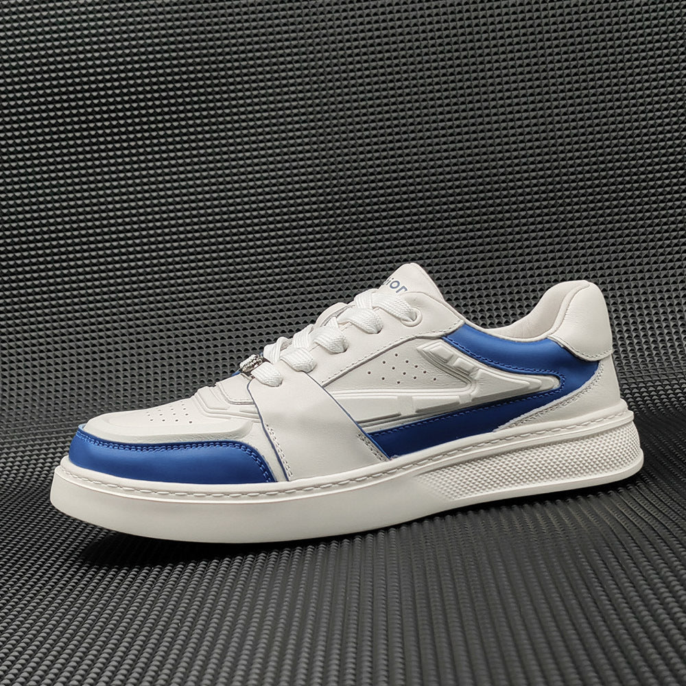 Men Fashion Leather Flat Casual Shoes Newgew Shoes