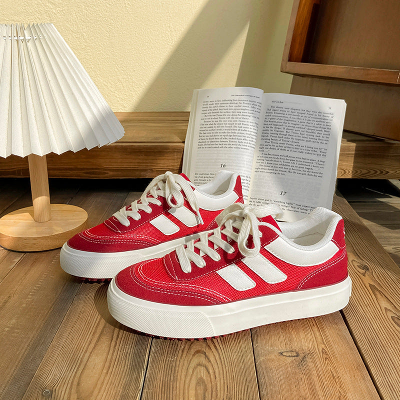 Trendy Cool Innovative Women's Fashionable Niche Canvas Shoes Newgew