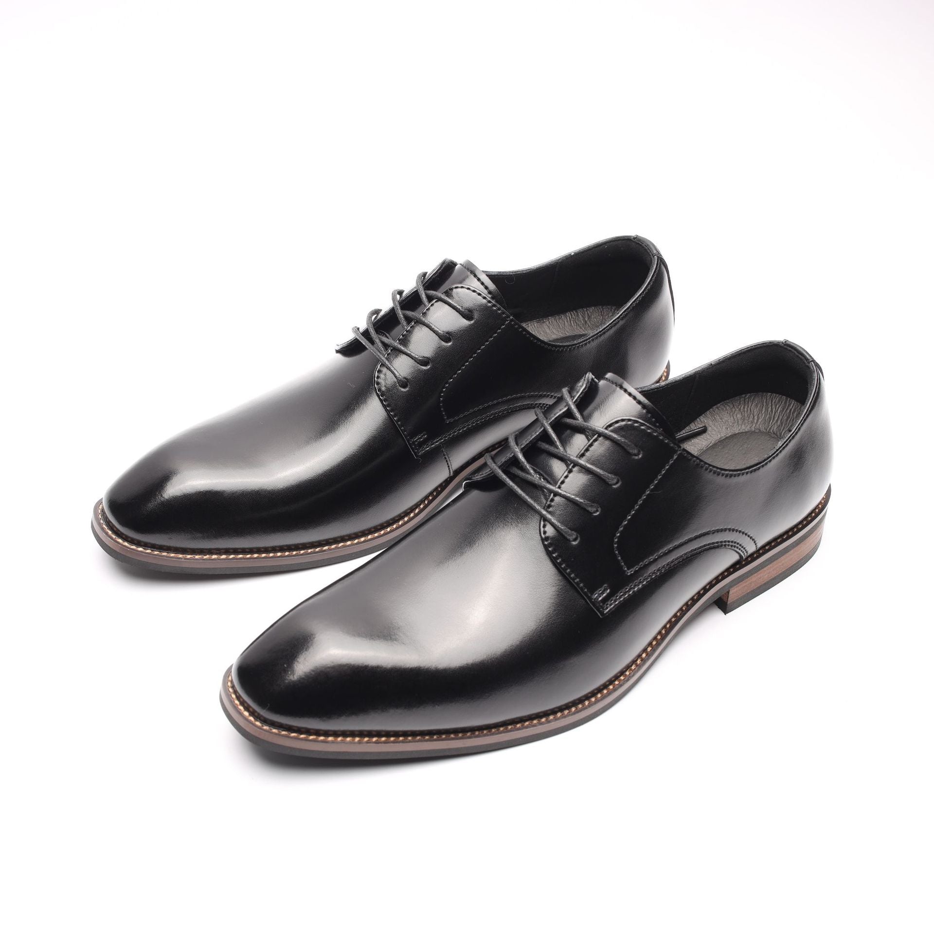 Men Classic Minimalism Cowhide Casual Oxford Shoes Newgew Shoes