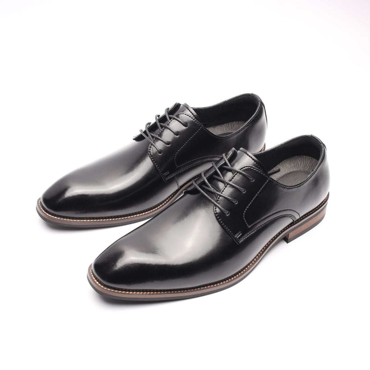 Men Classic Minimalism Cowhide Casual Oxford Shoes Newgew Shoes