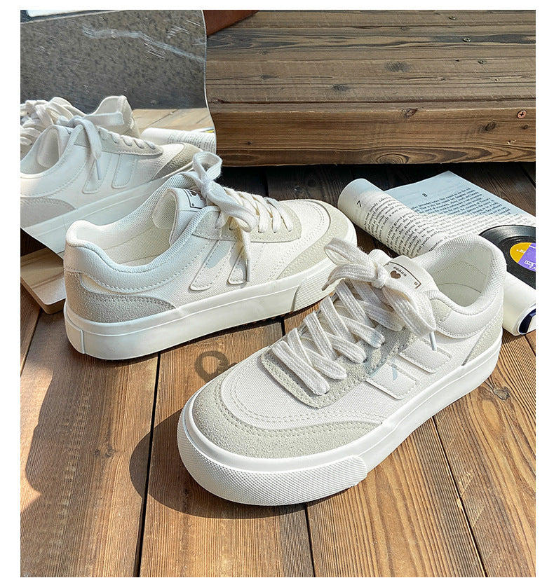 Trendy Cool Innovative Women's Fashionable Niche Canvas Shoes Newgew