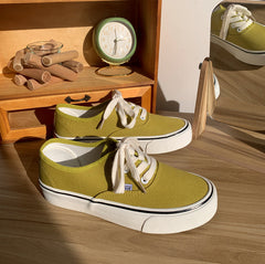 Female Korean Style Flat Low Top Canvas Shoes Newgew