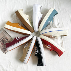 Women's Street Shot Korean Style Low Canvas Shoes Newgew