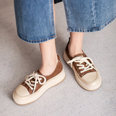 Women Breathable Soft Hollow Leather Casual Shoes Newgew Shoes