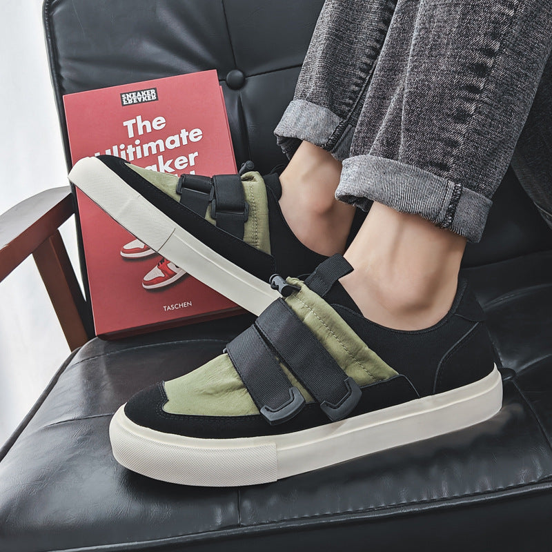 Men Minimalist Soft Canvas Flat Casual Shoes Newgew Shoes