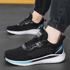 Men Stylish Summer Breathable Mesh Running Sneakers Newgew Shoes