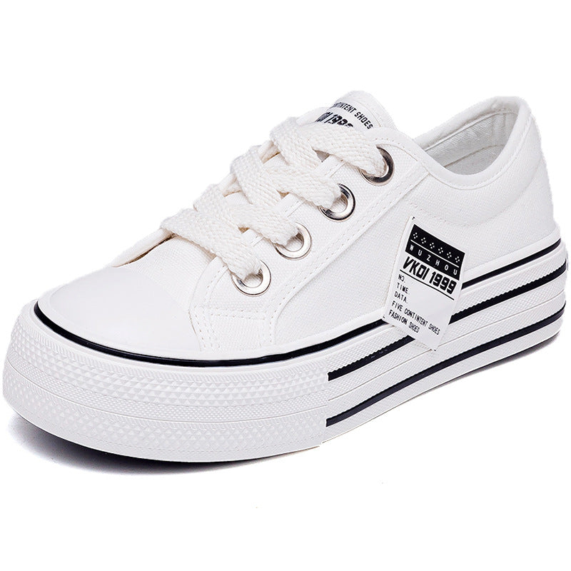 Women's Summer Mesh Breathable Versatile Korean Style Canvas Shoes Newgew