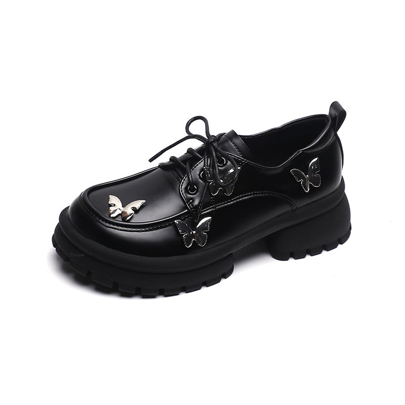 Women Fashion Cute Casual Thick Soled Loafers Newgew Shoes