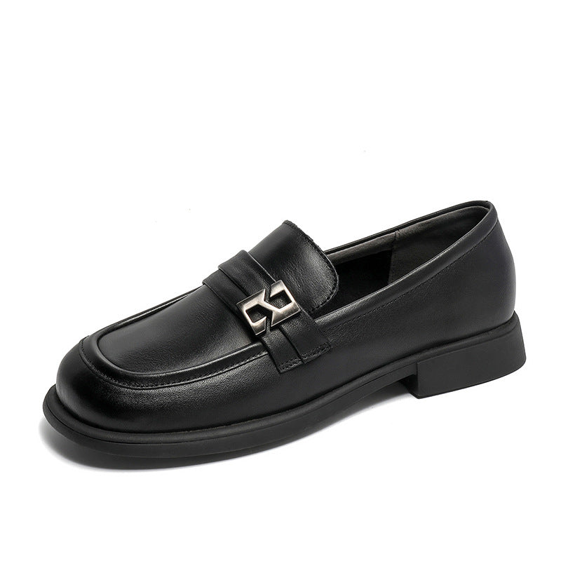 Women Minimalist Casual Leather Stylish JK Loafers Newgew Shoes